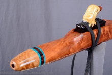 Redwood Hanging Burl Native American Flute, Minor, Mid G-4, #K46I (0)
